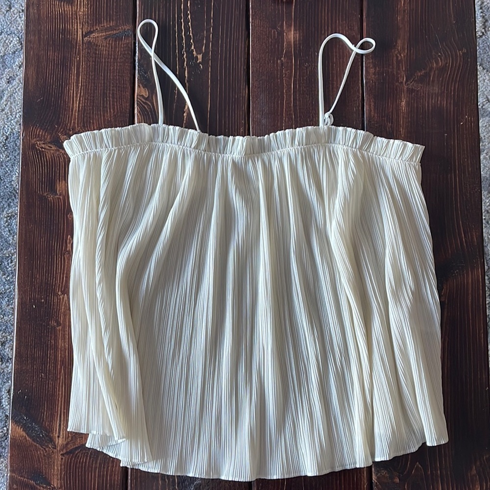 White tank top